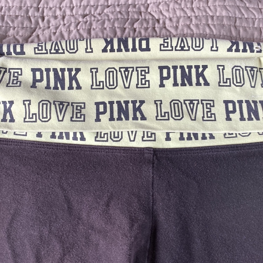 Pink Victoria’s secret’s Capri leggings - Picture 2 of 5